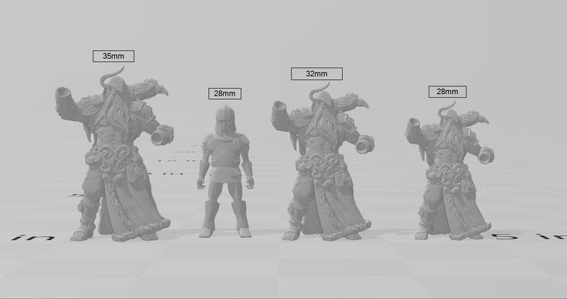 25 Viking Dnd Mini Set 2