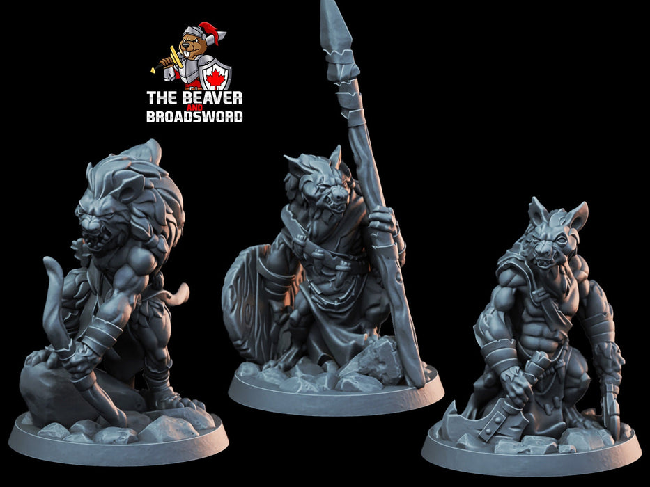 3 Gnoll Mini Set