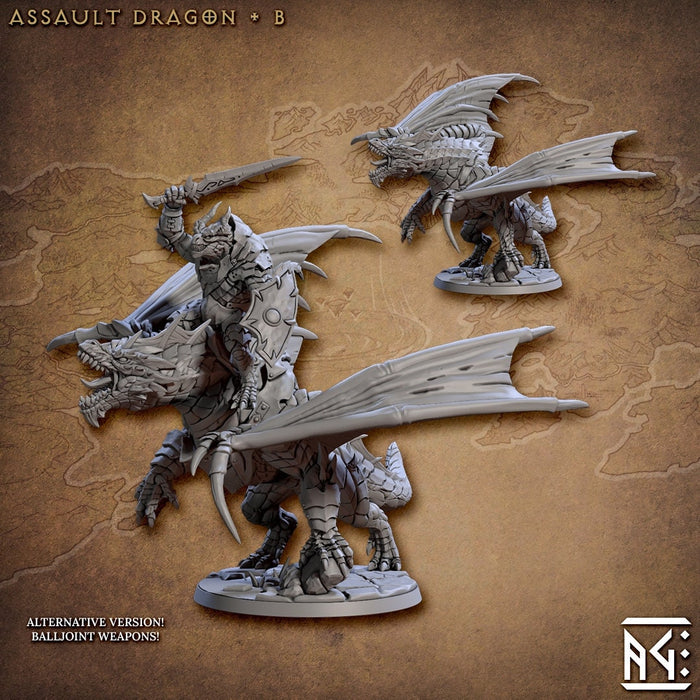 Draconic Assault Dragons