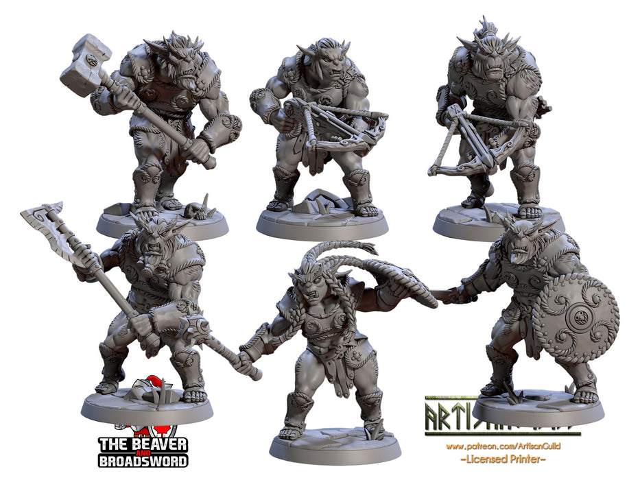 12 Greatgoblin Warriors Mini set