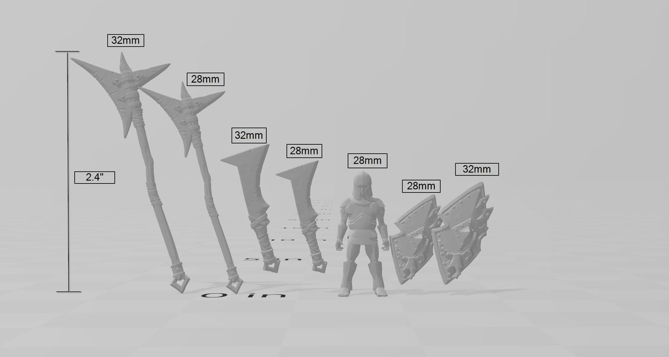 30+ Gnoll Kitbash Weapons