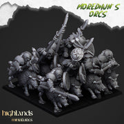 Mounted Orcs with spears