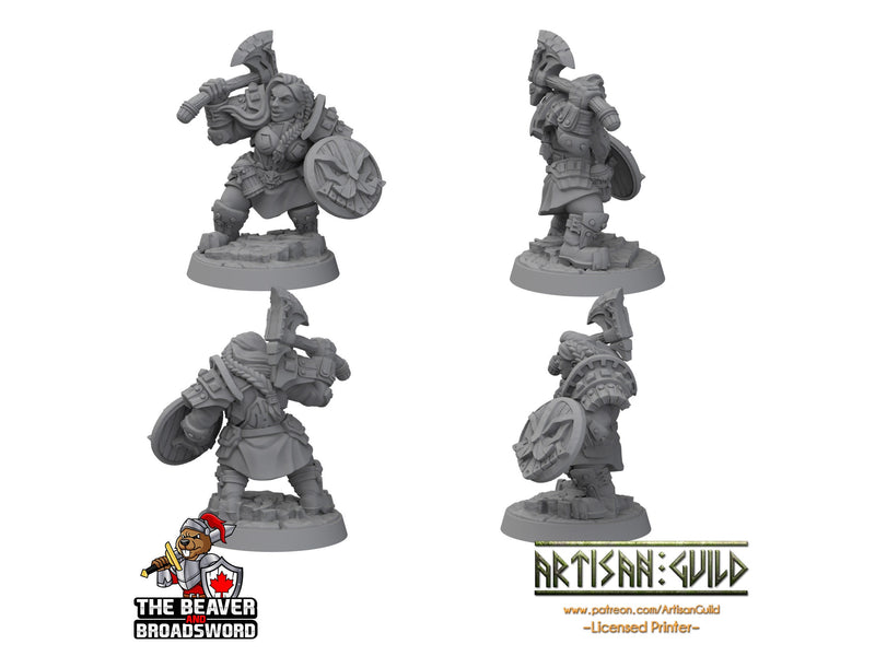 Female Dwarven Defender 2
