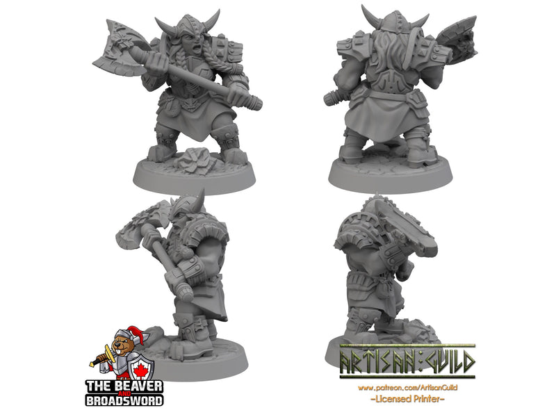 Female Dwarven Defender