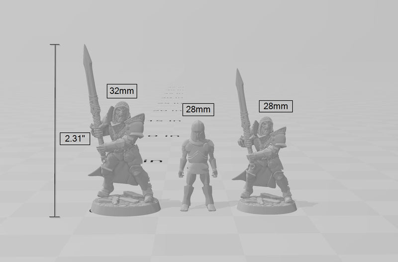 Male Human Fighter with Greatsword