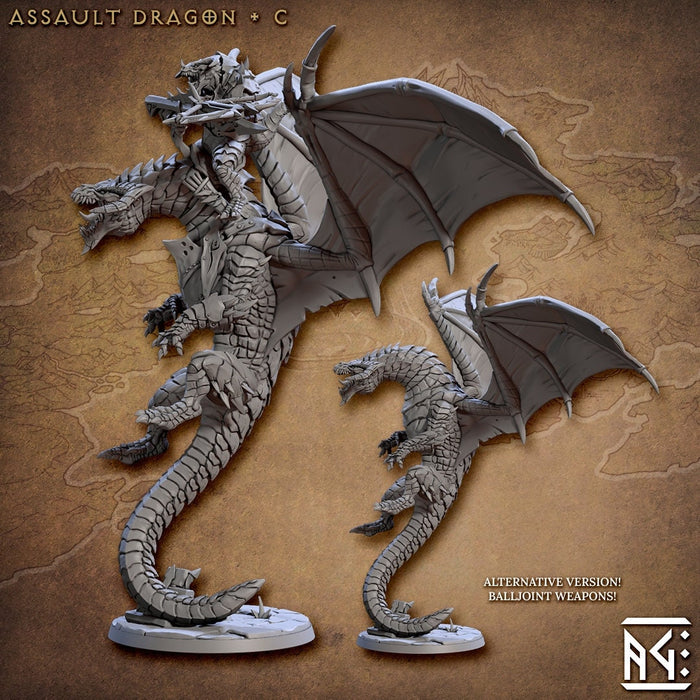 Draconic Assault Dragons