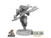 Female Orc Barbarian