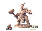 Female Ogre Marauder with Club 2