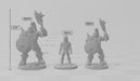 6 Orc Barbarian dnd mini set