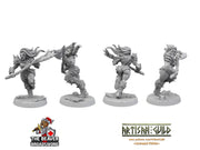 12 Orc Barbarian dnd mini set - Artisan Guild | Barbarian | Ranger| Fighter | Goblinoid, Pathfinder, TTRPG, Wargaming Monster, Pack, Bundle