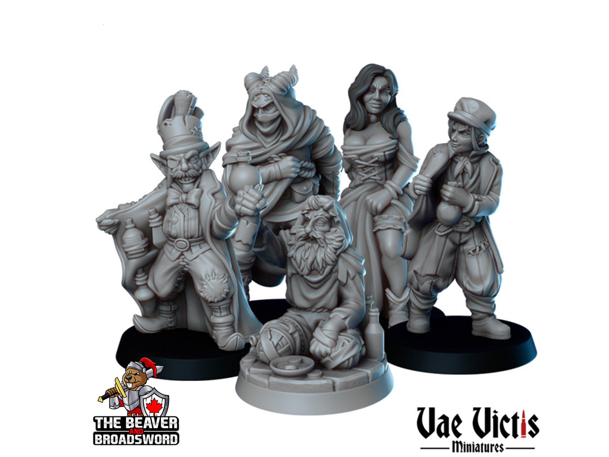Underground People mini Set - Vae Victis | DnD | black market | Beggar ...