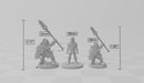 Dwarven Oathbreaker 6 Mini Set - Artisan Guild | DnD | Dwarf | Fighter | Female | Male | Ranger | Artificer | Pathfinder | Clan, Bundle