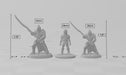 DnD 16 Elf Mini Variety Pack #1 - Artisan Guild | Elves | Ranger | Fighter | Rogue | Bundle | Pack | Barbarian | Wood | High | Drow | Unit