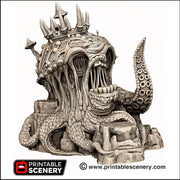 Gloom Creeper - Printable Scenery | DnD | Clorehaven | Cave | Dungeon | Scene | Monster | Wargaming | Pathfinder | 28mm 15mm 32mm