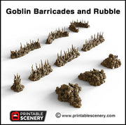 Faerie Circle - Printable Scenery | DnD | Forest | Fae | Fairy | Scatter Terrain | Wargaming | Goblin Grotto | 28mm 15mm 32mm