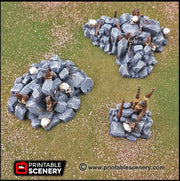 Faerie Circle - Printable Scenery | DnD | Forest | Fae | Fairy | Scatter Terrain | Wargaming | Goblin Grotto | 28mm 15mm 32mm