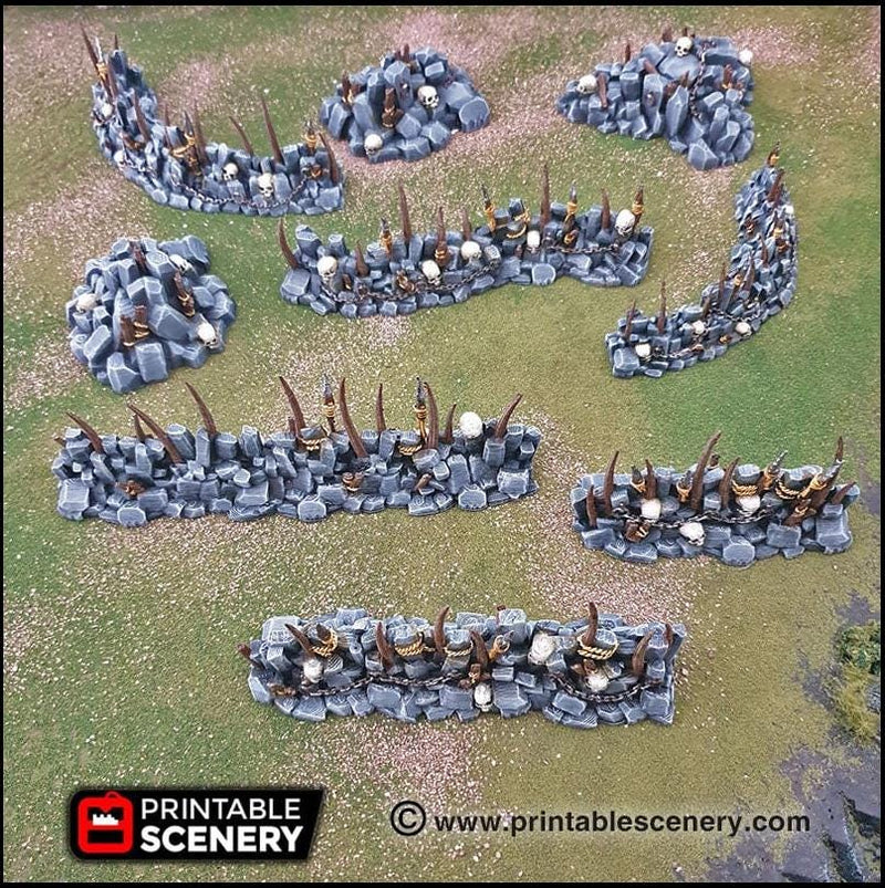 Faerie Circle - Printable Scenery | DnD | Forest | Fae | Fairy | Scatter Terrain | Wargaming | Goblin Grotto | 28mm 15mm 32mm