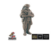 Cyber Monk - EC3D | Legion | Cyberpunk | Starfinder | Scifi | Futuristic | Cybernetic | Alien | Male | VR | Sci-Fi | 28mm | 32mm | Infinity