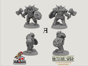 Dwarven Defenders mini set - Artisan Guild | DnD | Fighter | Barbarian | Dwarf | Cleric | Paladin | Pathfinder, TTRPG, Wargaming, Frostgrave