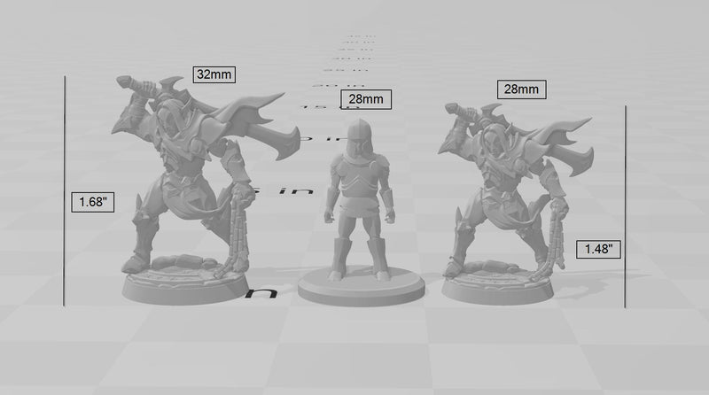 Ashen Alfar Inquisitor B - Dungeons and Dragons | Male | Fighter | Paldin Cleric | Elf Drow 5e Fantasy Pathfinder 2e 5e Tabletop Mini RPG