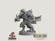 Kenku E Aarakocra Rogue Trickster premium DnD mini - High Quality Resin Printed 28mm 32mm Tabletop Miniature, Tough, Durable, Figurine