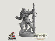 Scourgeland Survivor A dnd mini - Dungeons and Dragons | Male | Fighter | Barbarian | Human 5e Fantasy Pathfinder 2e 5e Tabletop | Mini RPG