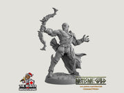 Scourgeland Survivor C dnd mini - Dungeons and Dragons | Male | Fighter | Ranger | Human 5e Fantasy Pathfinder 2e 5e Tabletop | Mini RPG