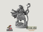 Scourgeland Survivor F dnd mini - Dungeons and Dragons | Female | Rogue | Barbarian| Human 5e Fantasy Pathfinder 2e 5e Tabletop Mini RPG