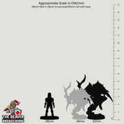 Aarakocra A Ranger Rogue premium DnD mini - High Quality Resin Printed 28mm 32mm Tabletop Miniature, Tough and Durable, Figurine and Diorama