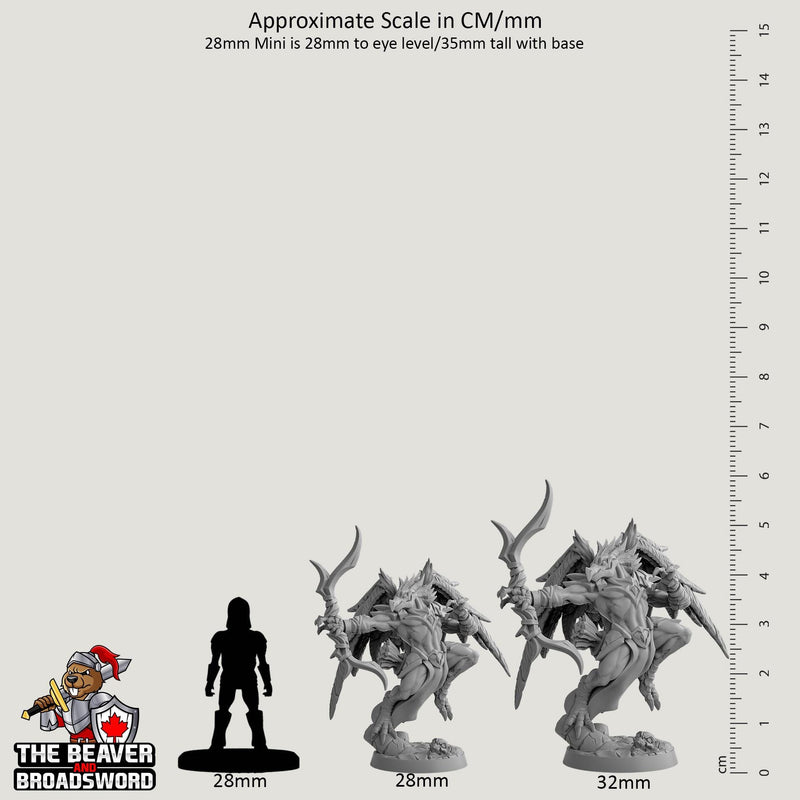 Aarakocra A Ranger Rogue premium DnD mini - High Quality Resin Printed 28mm 32mm Tabletop Miniature, Tough and Durable, Figurine and Diorama