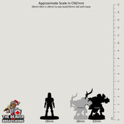 Kenku D Aarakocra Rogue Ranger premium DnD mini - High Quality Resin Printed 28mm 32mm Tabletop Miniature, Tough, Durable, Figurine