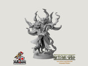 Owlkin Aarakocra Wizard Sorcerer Druid premium DnD mini - High Quality Resin Printed 28mm 32mm Tabletop Miniature, Tough, Durable, Figurine