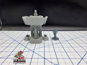 Scifi TV Screen Array - EC3D , Infinity, Legion, Sci-fi, Cyberpunk, Starfinder, tabletop terrain, Sci-fi Scenery, Wargaming, Security