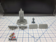 Scifi TV Screen Array - EC3D , Infinity, Legion, Sci-fi, Cyberpunk, Starfinder, tabletop terrain, Sci-fi Scenery, Wargaming, Security