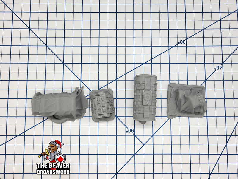 Scifi Assorted Cargo - EC3D , Infinity, Legion, Cyberpunk, Starfinder, tabletop terrain, Sci-fi Scenery, Wargaming, Space Hangar, Shipping