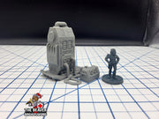 Scifi Power Unit - EC3D , Infinity, Legion, Sci-fi, Cyberpunk, Starfinder, tabletop terrain, Sci-fi Scenery, Wargaming, Space, Battery