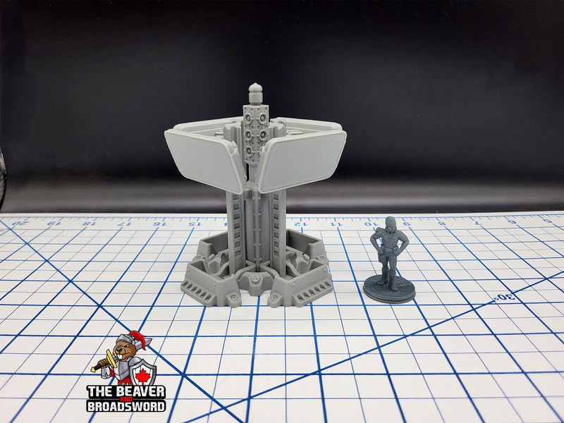 Scifi TV Screen Array - EC3D , Infinity, Legion, Sci-fi, Cyberpunk, Starfinder, tabletop terrain, Sci-fi Scenery, Wargaming, Security