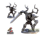 Barkwraith Primordial D, Ent, Monster, Fey, Dryad, Tree, Elven- High Quality Resin Printed 28mm 32mm Tabletop Miniature, Tough Figurine