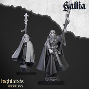 Damsel of Gallia on Foot mini - 28/32mm Scale Premium Resin Models for Wargaming and ttRPG, DnD, Human, Gallia, Durable, High Quality