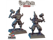 Corrupted Circus Member E, Monster, Fey, Undead, DnD, Fantasy- High Quality Resin Printed 28mm 32mm Tabletop Miniatures, Tough Figurine Mini