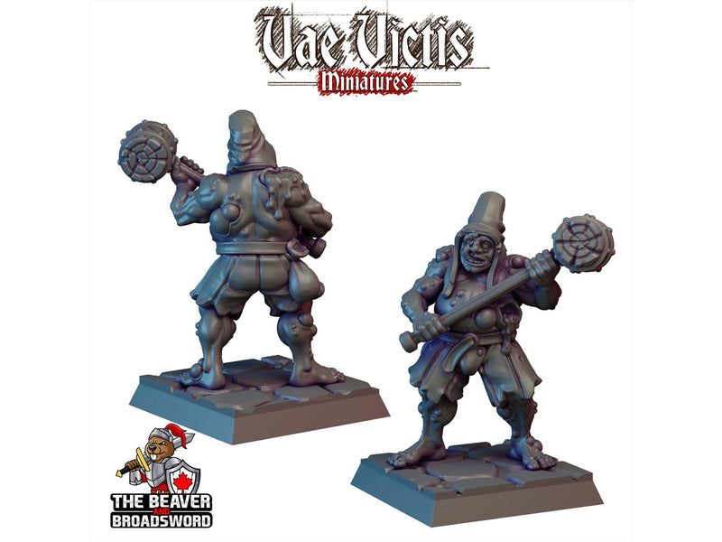 Corrupted Circus Warband Set - Monster, Fey, Undead, DnD, Fantasy- High Quality Resin Printed 28mm 32mm Tabletop Miniatures, Tough Figurine