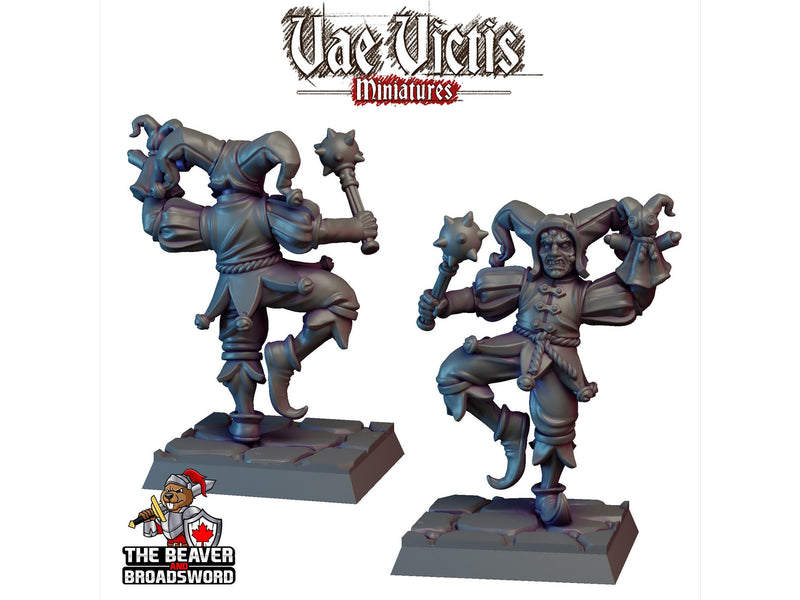 Corrupted Circus Warband Set - Monster, Fey, Undead, DnD, Fantasy- High Quality Resin Printed 28mm 32mm Tabletop Miniatures, Tough Figurine