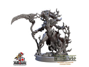 Spriggan Enchantress, Fey, Monster, Fairy, Dryad, Tree, Elven- High Quality Resin Printed 28mm 32mm Tabletop Miniature, Tough Figurine