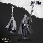 Join the Pilgrimage! Gallia mini set - 28/32mm Scale Premium Resin Models for Wargaming and RPG, DnD, Human, Durable High Quality Miniatures