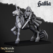 Join the Pilgrimage! Gallia mini set - 28/32mm Scale Premium Resin Models for Wargaming and RPG, DnD, Human, Durable High Quality Miniatures