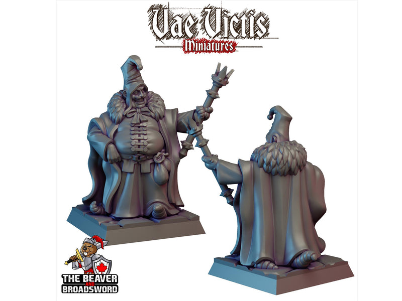 Corrupted Circus Mini Set - Monster, Fey, Undead, DnD, Fantasy- High Quality Resin Printed 28mm 32mm Tabletop Miniatures, Tough Figurine