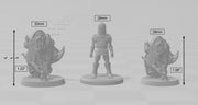 Dark Dwarf 2 | DnD Miniature, Premium Resin, Durable and Tough for your TTRPG and Wargaming! 32mm, 28mm, Male, Duergar, Mountain, Underdark