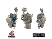 Dark Dwarf Pack | DnD Miniature, Premium Resin, Durable and Tough for your TTRPG and Wargaming! 32mm, 28mm, Male, Duergar Mountain Underdark