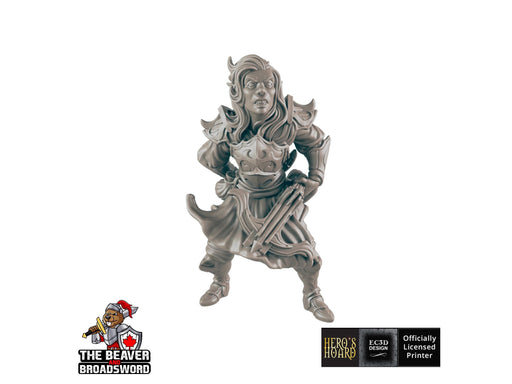 Dark Elf 1 | DnD Miniature, Premium Resin, Durable and Tough for your TTRPG and Wargaming! 32mm, 28mm, Female, Drow, Ranger, Sniper