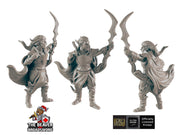 Dark Elf 2 | DnD Miniature, Premium Resin, Durable and Tough for your TTRPG and Wargaming! 32mm, 28mm, Male, Drow, Ranger, Sniper
